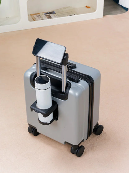 14-Inch Carry-on Luggage Box Small-sized Suitcase Simple And Elegant Quiet Swivel Wheels Suitable For Both Men And Women